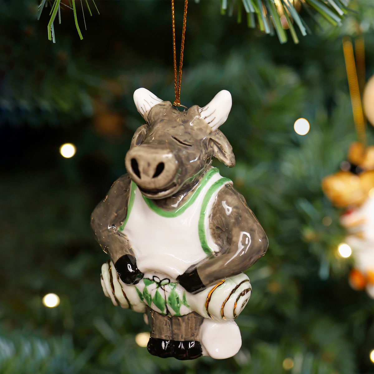 

Елочная игрушка Esprado Символ года Бык