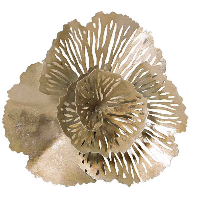 Панно настенное Гарда Декор Цветок серебристый Гарда Декор 37SM-1363-F1