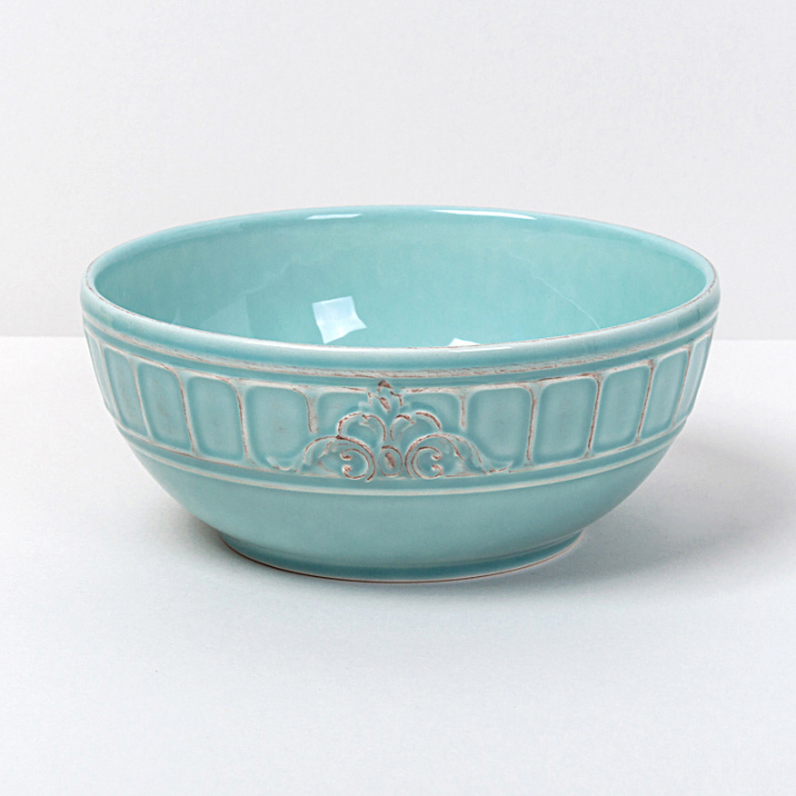 

Салатник Matceramica Venice 23 см, голубой