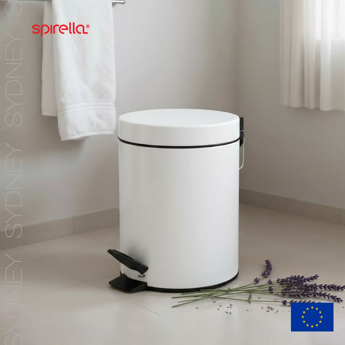 

1016395 Sydney Ведро (метал/бел. 27 см, 5л)