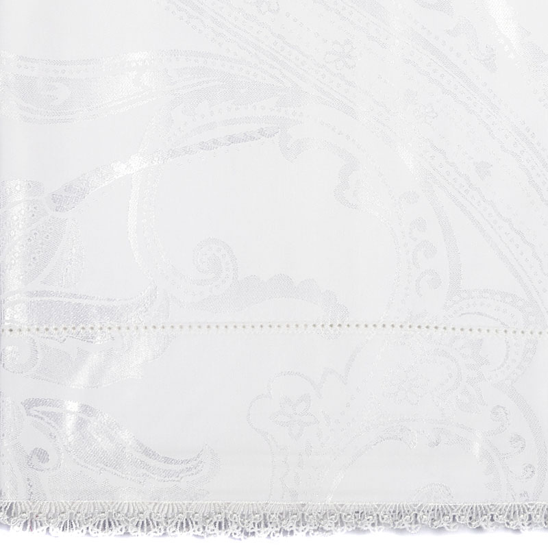 Комплект постельного белья евро Anabella Asabella, белоснежный Anabella Asabella 623-4, цвет белый, размер 200x220 - фото 4