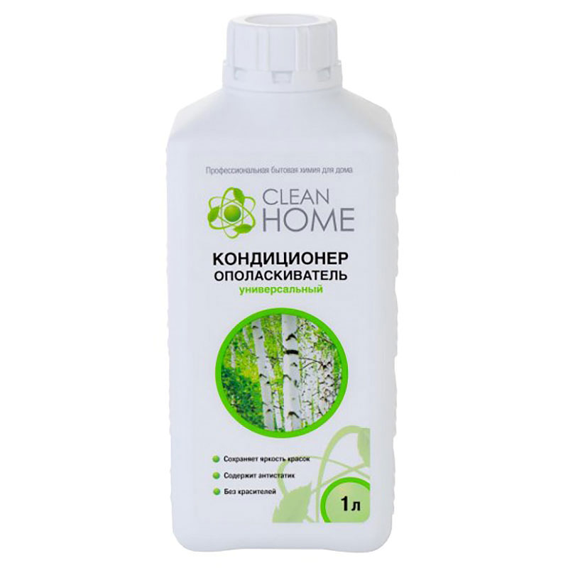 

Кондиционер-ополаскиватель Clean Home с ароматом русского леса, Белый