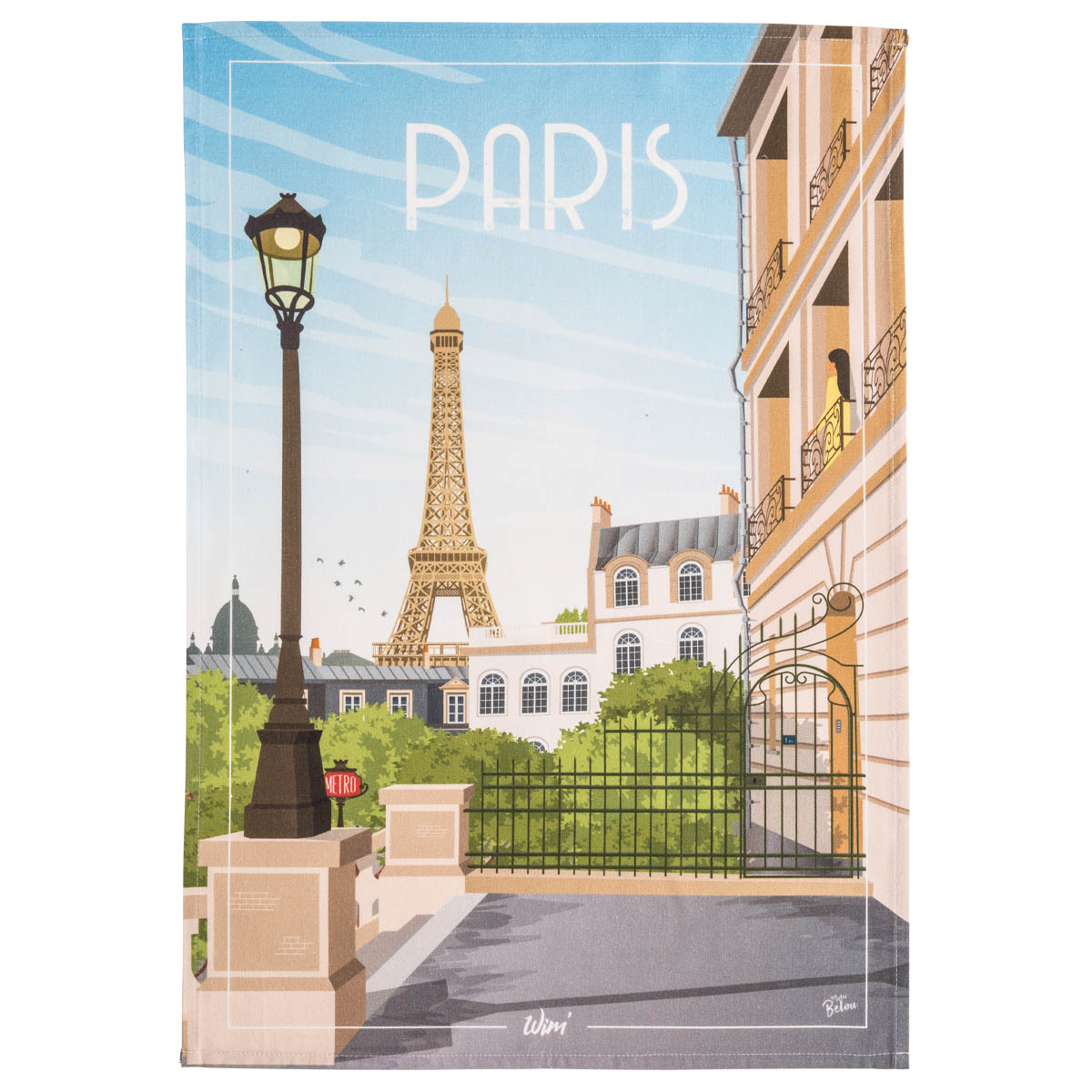 

Полотенце кухонное Coucke Wim Paris