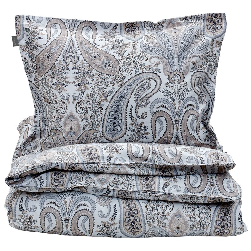 

Простыня 2-спальная Gant Home Key West Paisley 220x280 см, цвет серый