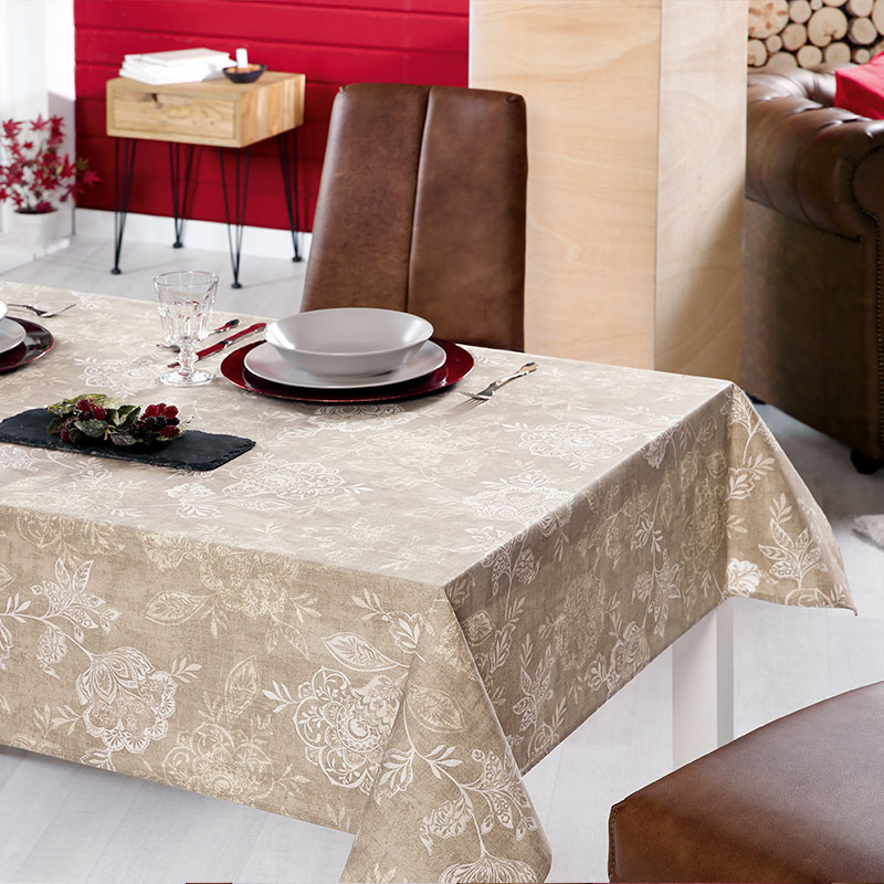 

Скатерть прямоугольная Peyer GELA 130x220см, цвет бежевый