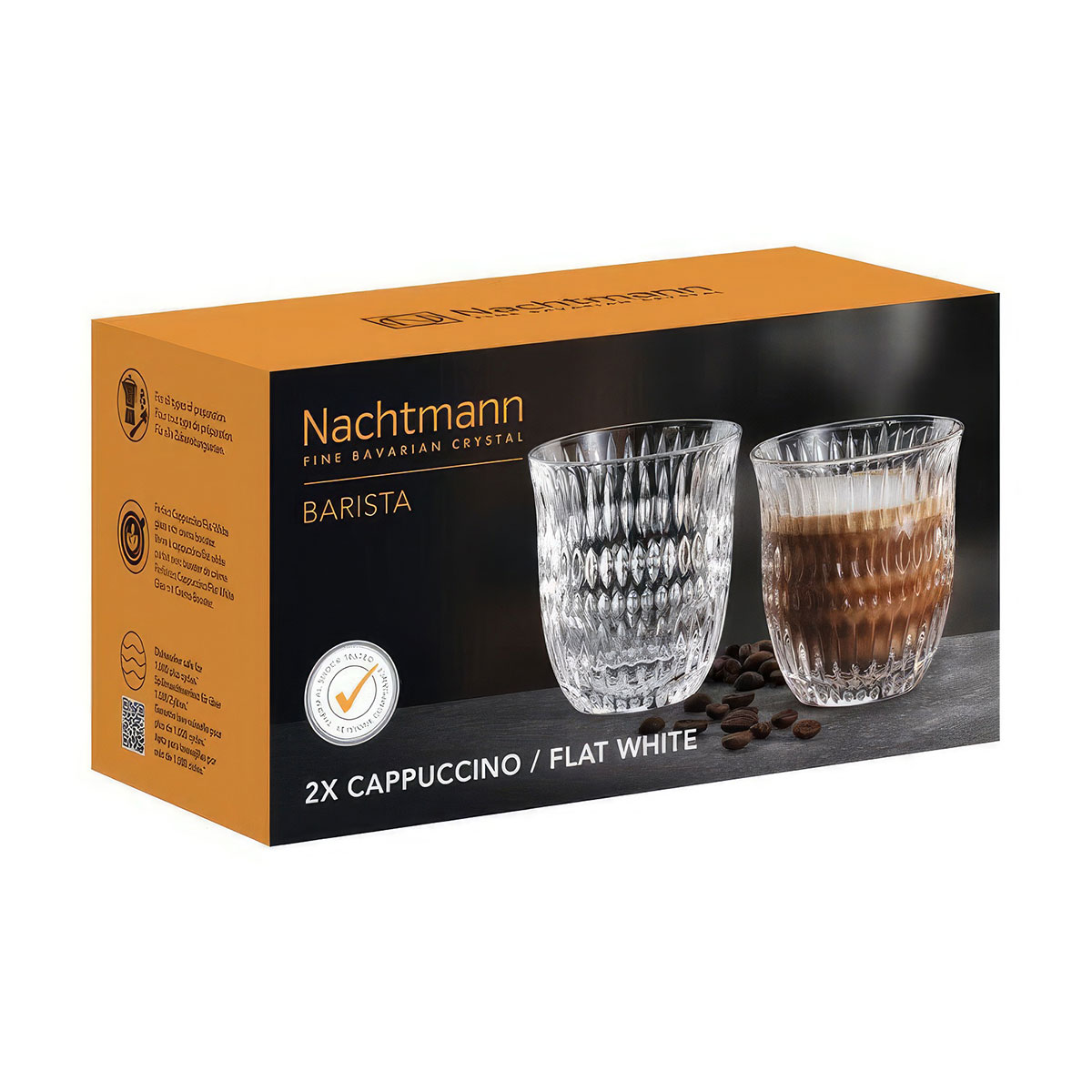 Набор стаканов для капучино Nachtmann Ethno Barista, 2шт Nachtmann 104898, цвет прозрачный - фото 5