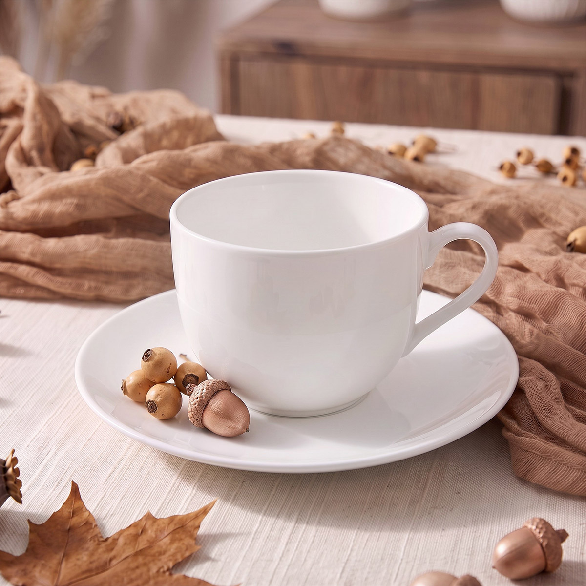 Чайная пара Zapel Table Blanche