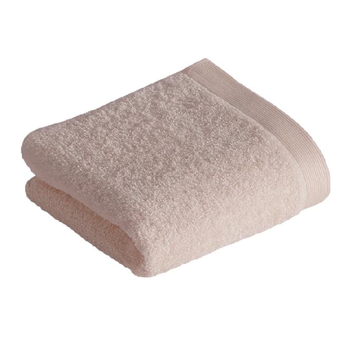 Полотенце махровое Vossen High Line 100x50см, цвет светло-коричневый