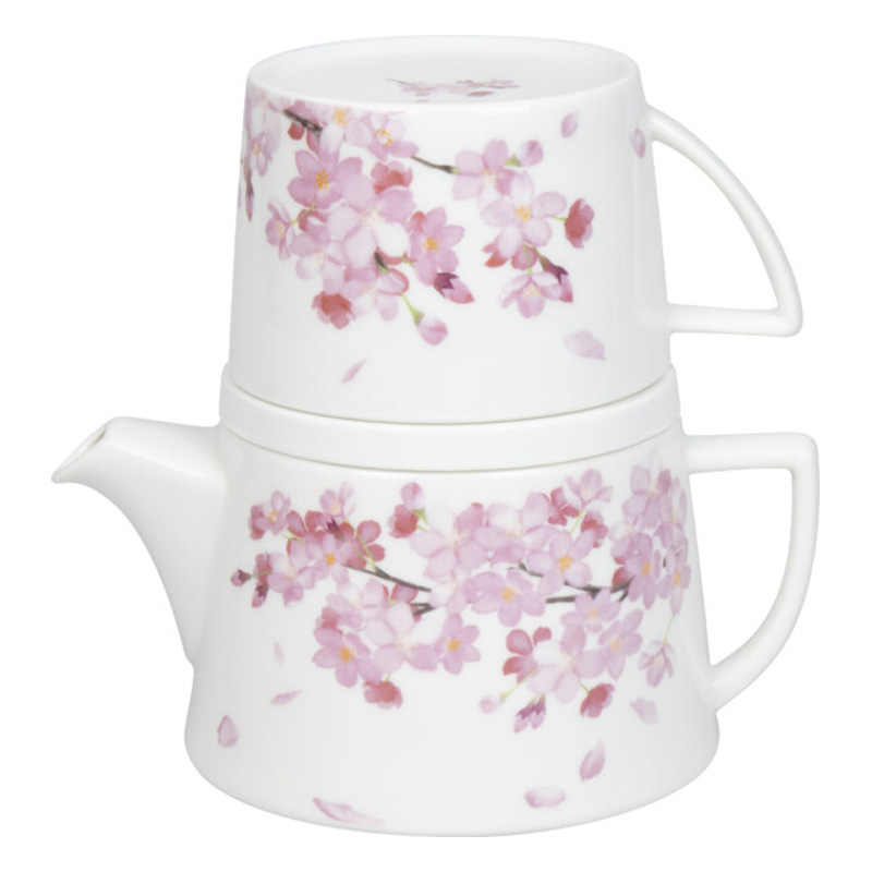 Набор Konitz Чай для меня Цветущая вишня чайник заварочный кружка 12268₽