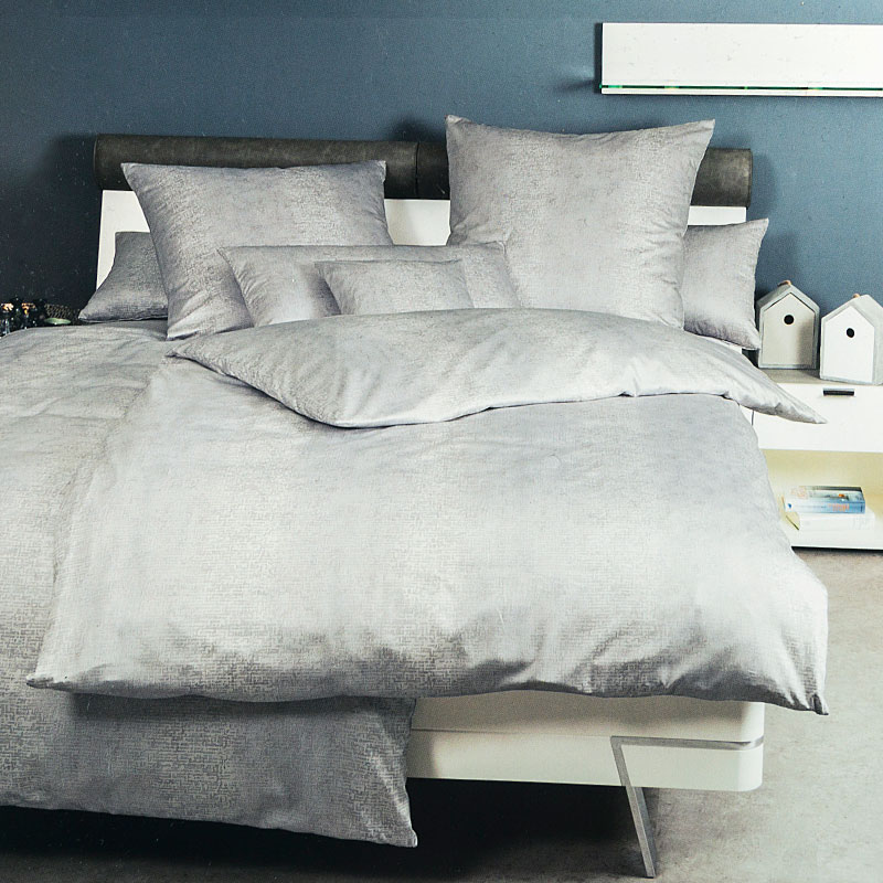 Комплект постельного белья евро Janine Messina, серый
