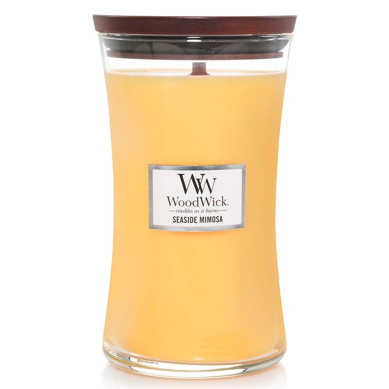 

Свеча большая Woodwick Прибрежная мимоза, Коричневый