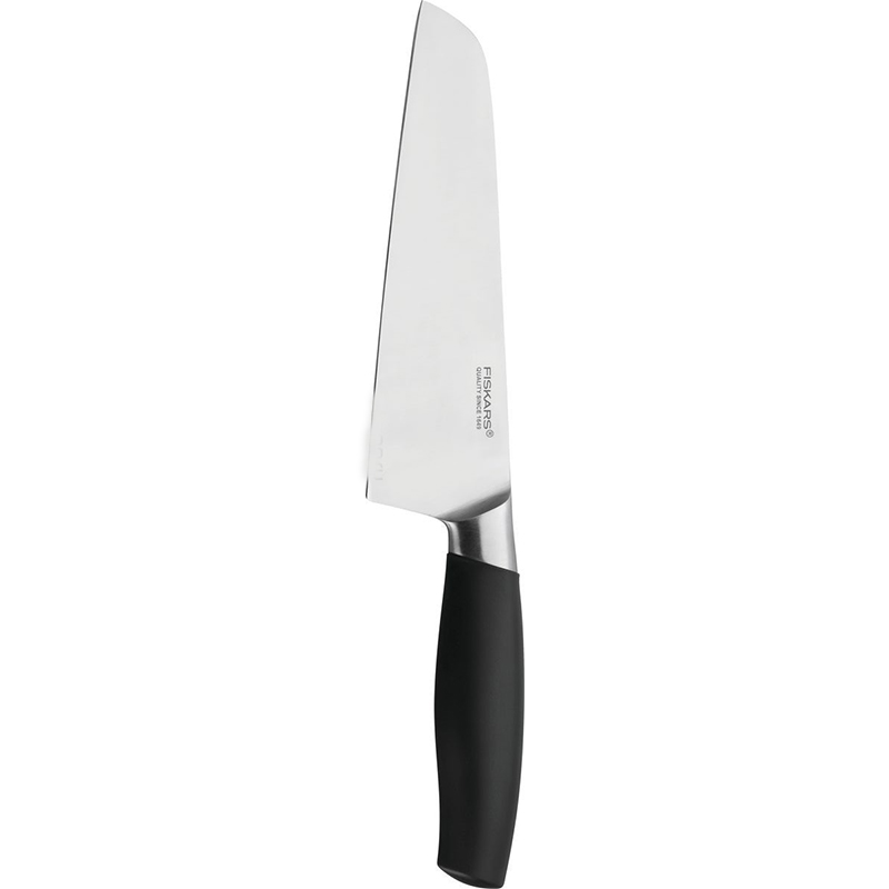 Азиатский поварской нож Fiskars FF+ 17 см Fiskars 1015999/, цвет черный