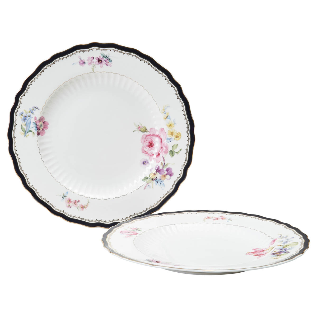 Набор тарелок обеденных Lefard Мейсенский Букет 2шт 1425₽