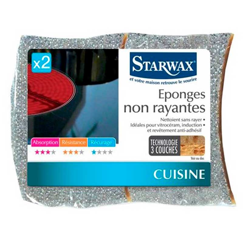 

Губка Starwax целлюлозная, 2шт, Серый