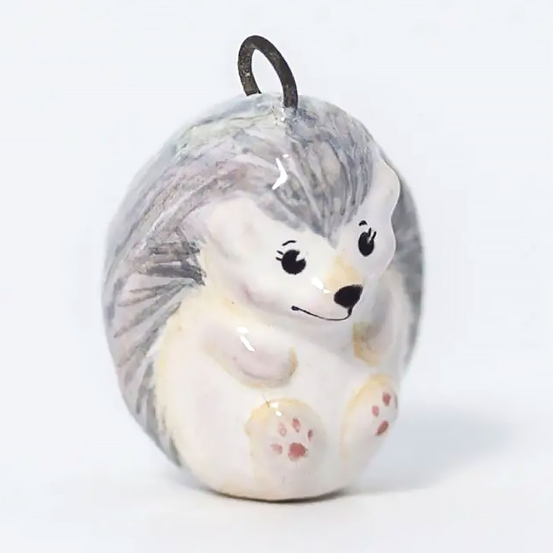 

Елочная игрушка Ярославская Керамическая Мануфактура Ежик (мини)