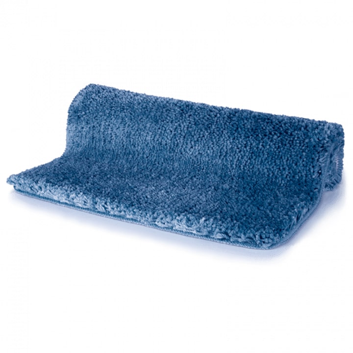 коврик для туалета spirella gobi 55x55см антрацит Коврик для ванной 55x65см Spirella Highland, голубой