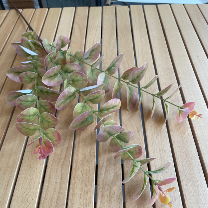 

Цветы искусственные FloDecor Эвкалипт розовый 78см