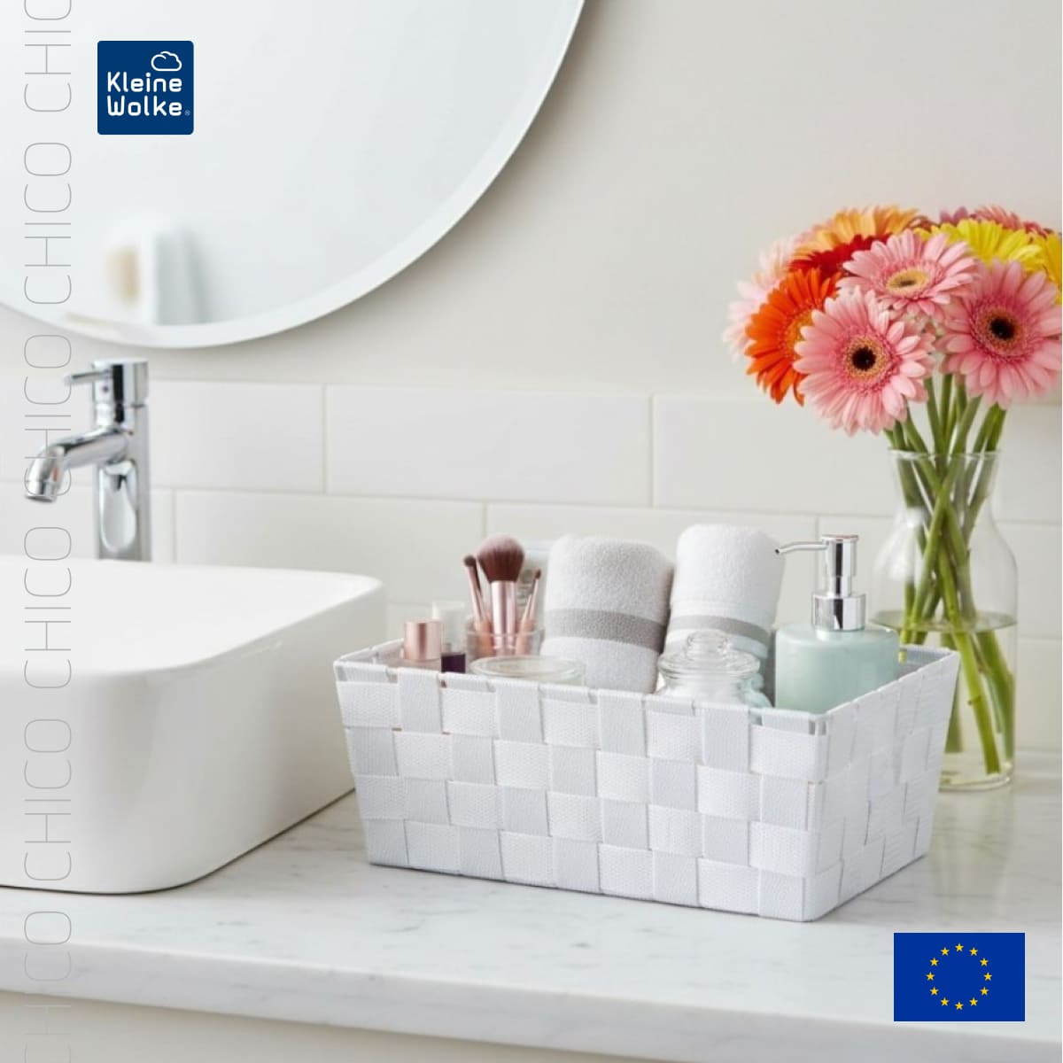 Корзина для хранения Kleine Wolke Chico 28x115x18см 1660₽