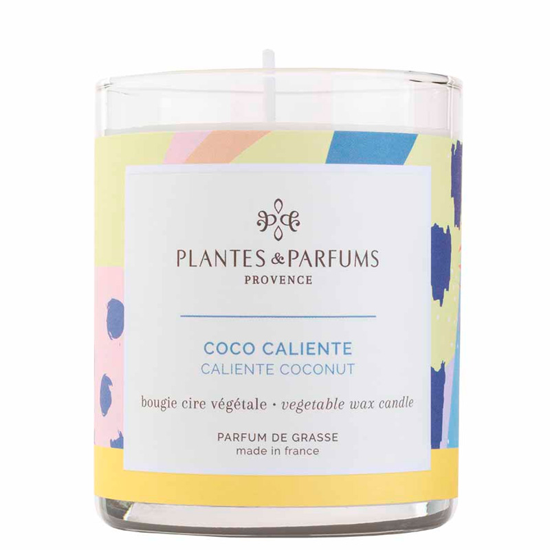 Свеча ароматическая Plantes et Parfums provence Тропический кокос Plantes et Parfums provence 90211, цвет разноцветный