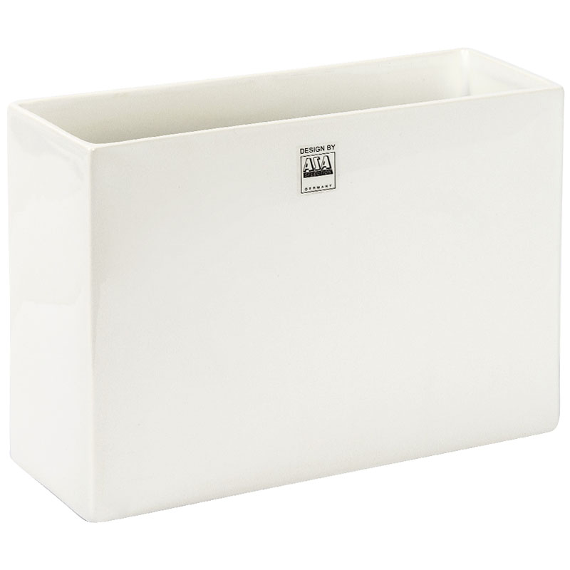 

Ваза Asa Selection Quadro 16см, цвет белый