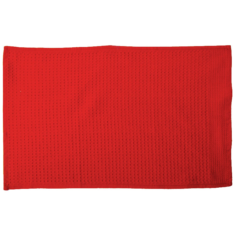 

Полотенце вафельное Spany Twill 35x60см, цвет красный