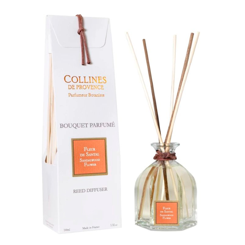 Диффузор Collines de Provence Les naturelles Sandalwood Flower 100мл