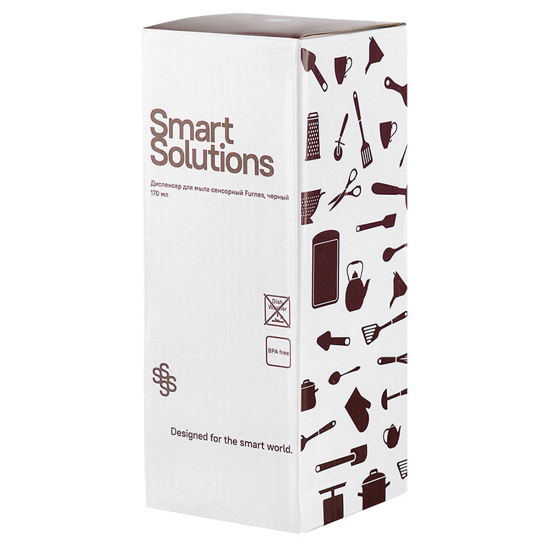 Дозатор для жидкого мыла сенсорный Smart Solutions Furnes, черный Smart Solutions WNM-SS-DSPFRN-ABS-BLK - фото 7