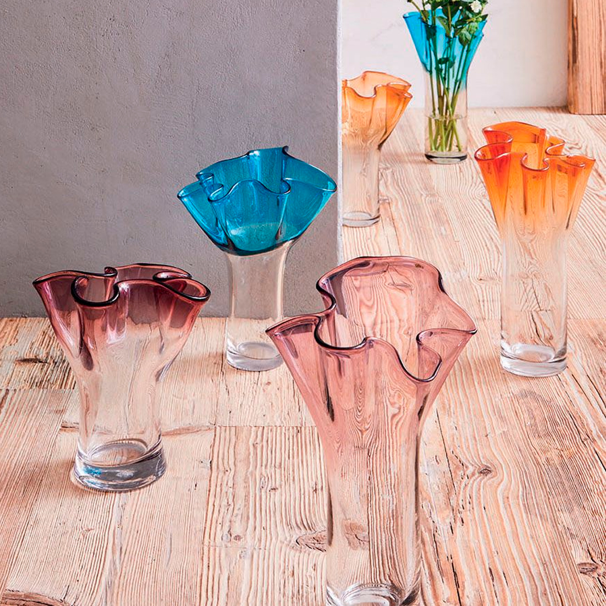 Ваза Andrea Fontebasso Glass Design Bizarre 27см, цвет оранжевый Andrea Fontebasso GD5VC612810 - фото 2