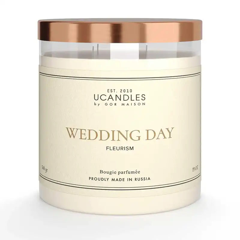

Свеча ароматическая Ucandles by Gor Maison Wedding Day