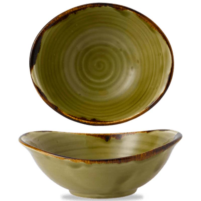 

Салатник ассиметричный Dudson Harvest, Зеленый