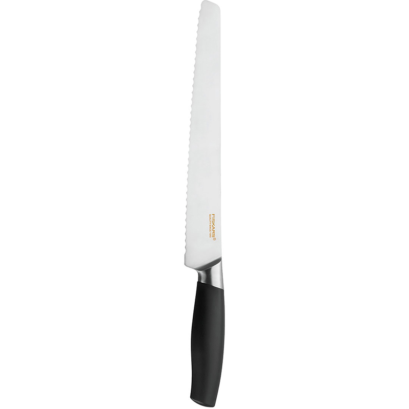Нож для хлеба Fiskars FF+ Fiskars 1016001, цвет черный