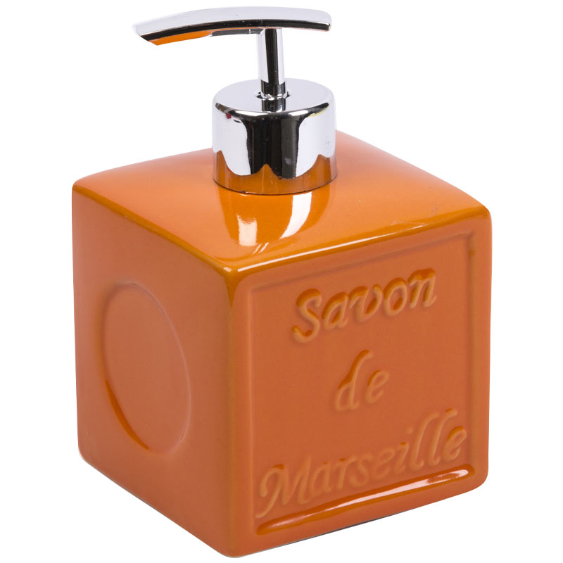 

Дозатор для жидкого мыла Spirella Savon De Marseille, оранжевый