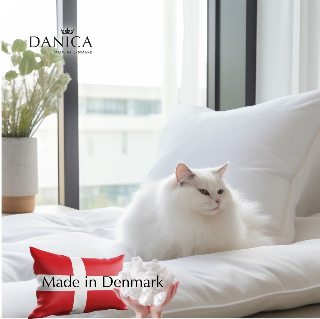 Подушка 50x70см Danica Soft Support, цвет белый подушка меринос soft collection р 68х68