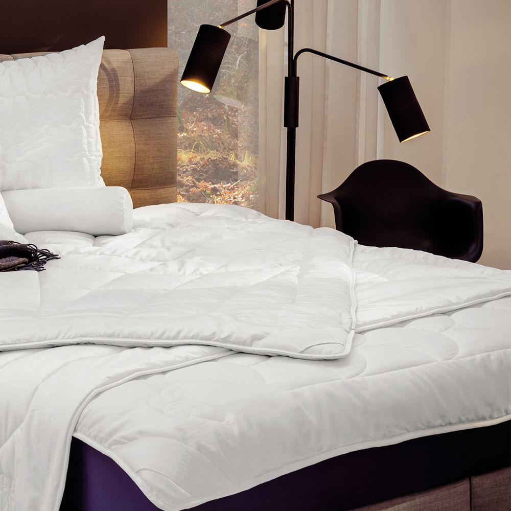 одеяло 2 спальное kauffmann superior 200x200см белый Одеяло 2-спальное Johann Hefel Edition 101 200x200см, цвет белый, тенсел