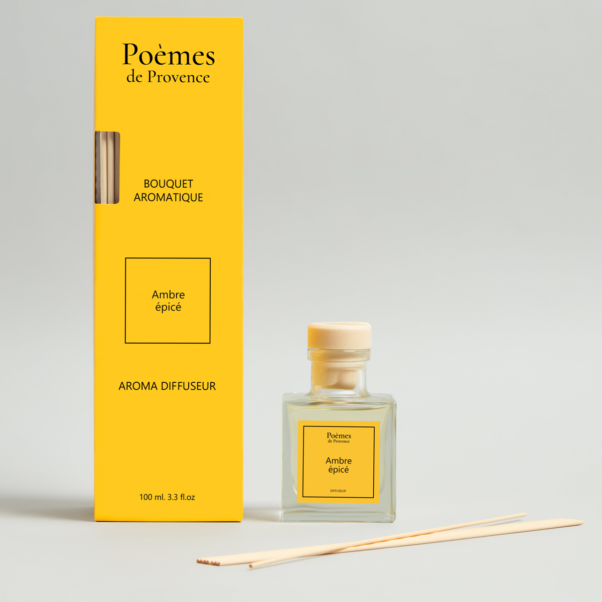 Аромадиффузор Poemes de Provence Прованс. Пряная амбра 100мл Poemes de Provence 584263 - фото 3