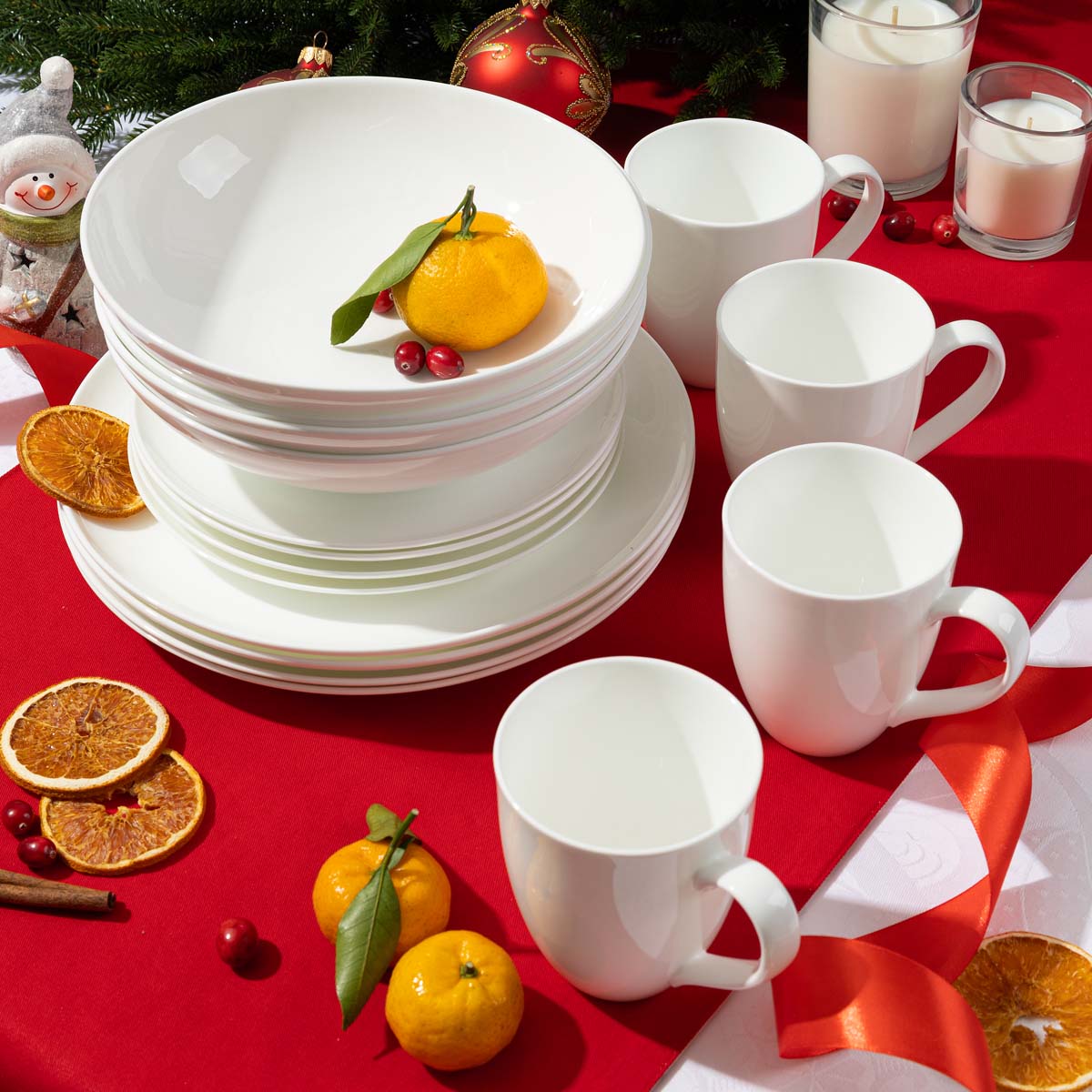 Набор обеденный Zapel Table Blanche 16 предметов на 4 пeрсоны 15560₽