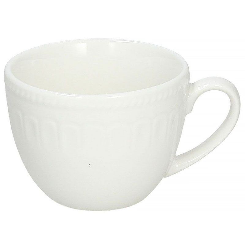 Чашка кофейная Tognana Palace Tognana P5615090000, цвет белый