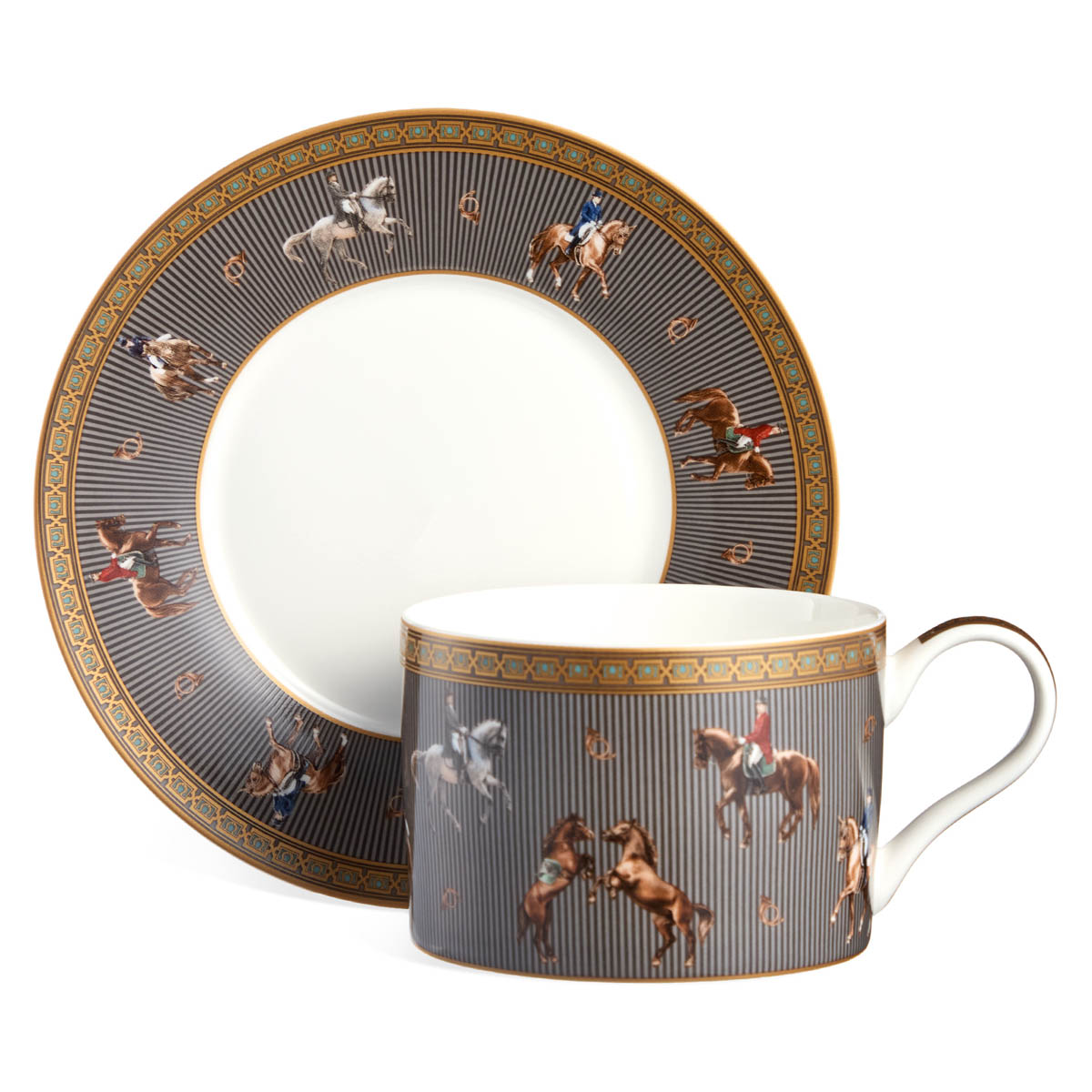 

Чайная пара 300мл Lefard Horse Club