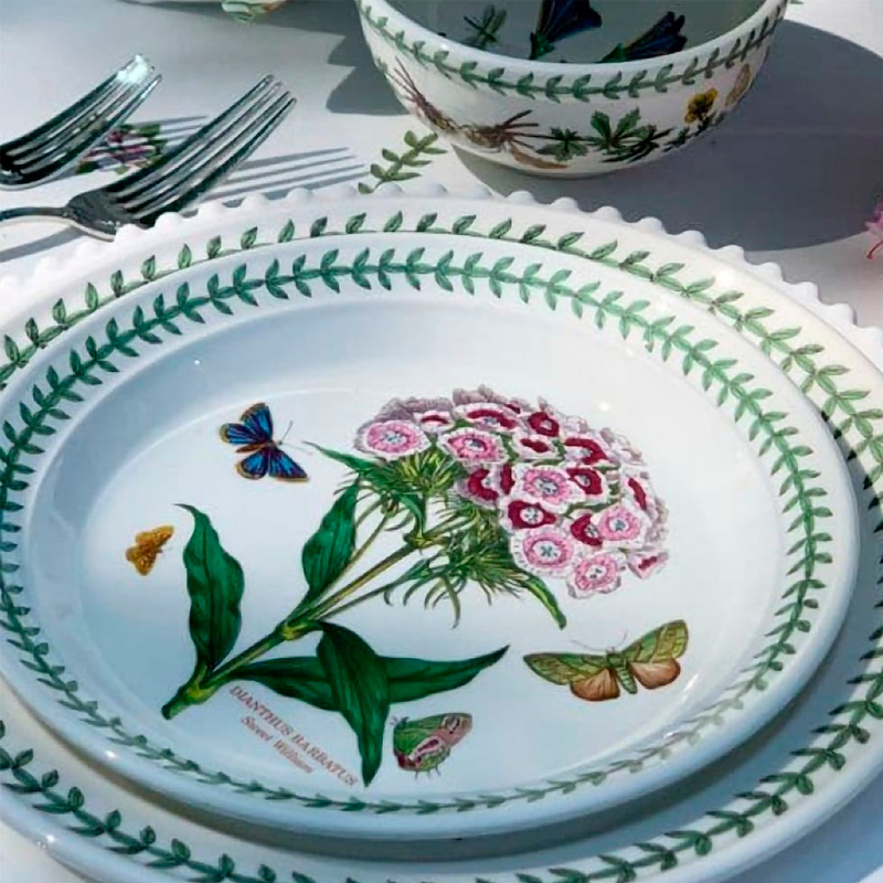 

Тарелка закусочная Portmeirion Ботанический сад Гвоздика турецкая