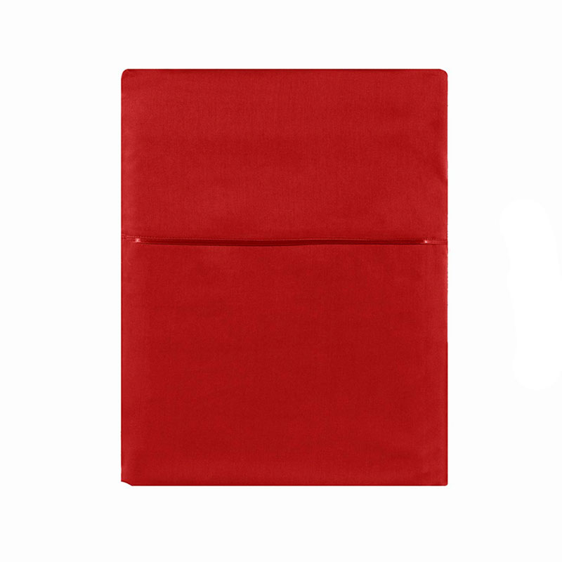 Простыня 2-спальная Alexandre Turpault TEO 180x290см, цвет красный
