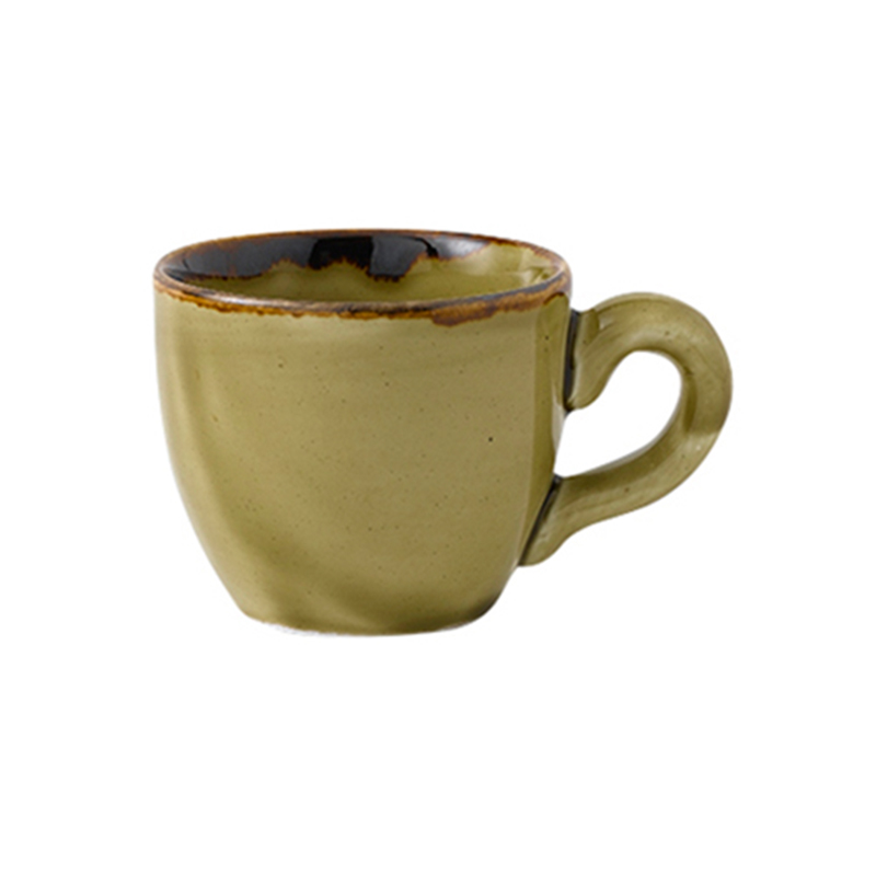 Чашка кофейная Dudson Harvest 95мл Dudson 3UHG060X, цвет оливковый - фото 1