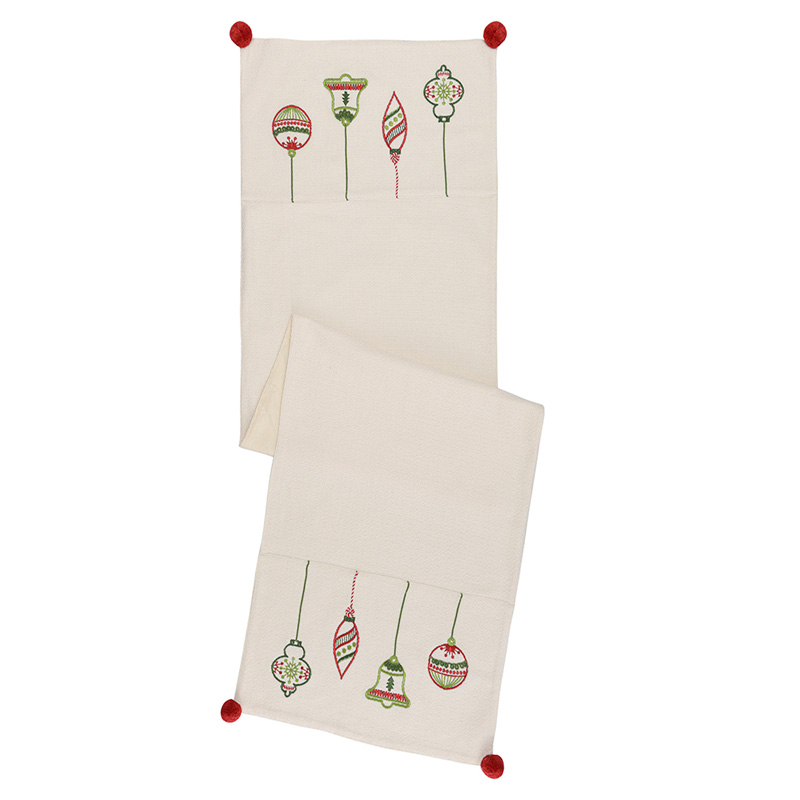 Дорожка с вышивкой Tkano New Year Essential Christmas decorations 741530, фото 3