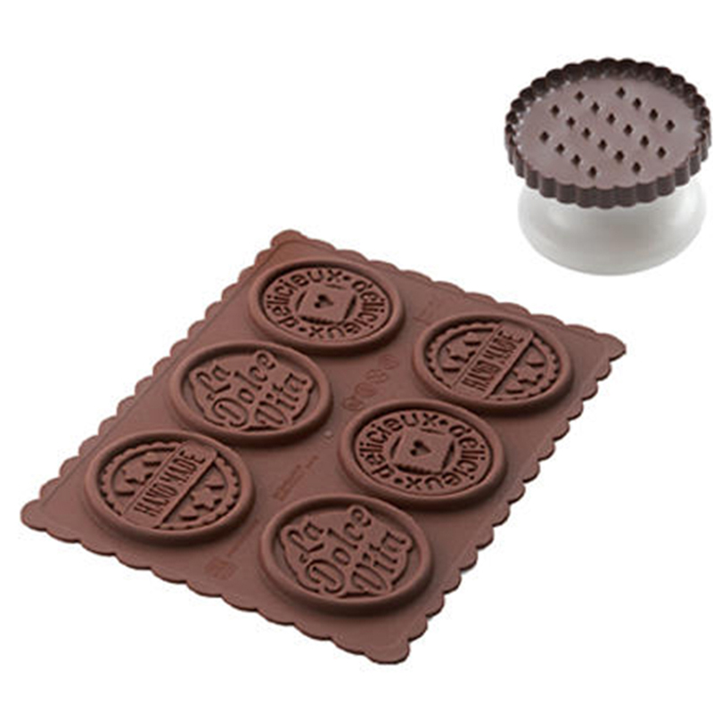 

Форма для печенья Silikomart Cookie Dolce Vita Slim, Коричневый