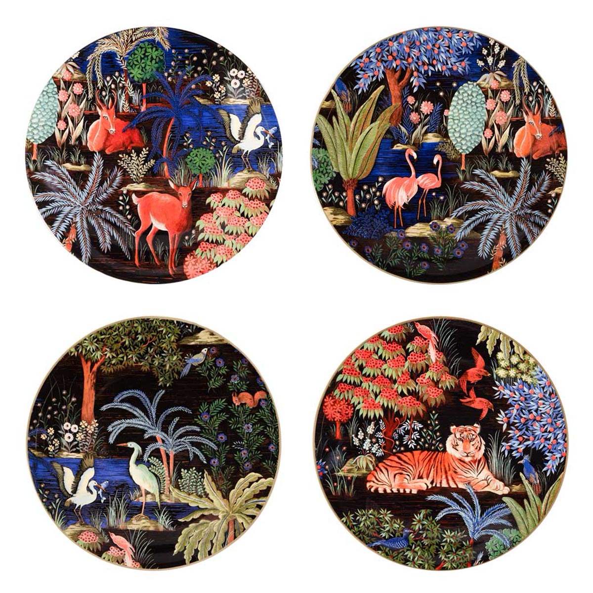 

Набор тарелок десертных Gien Le Jardin Du Palais, 4шт