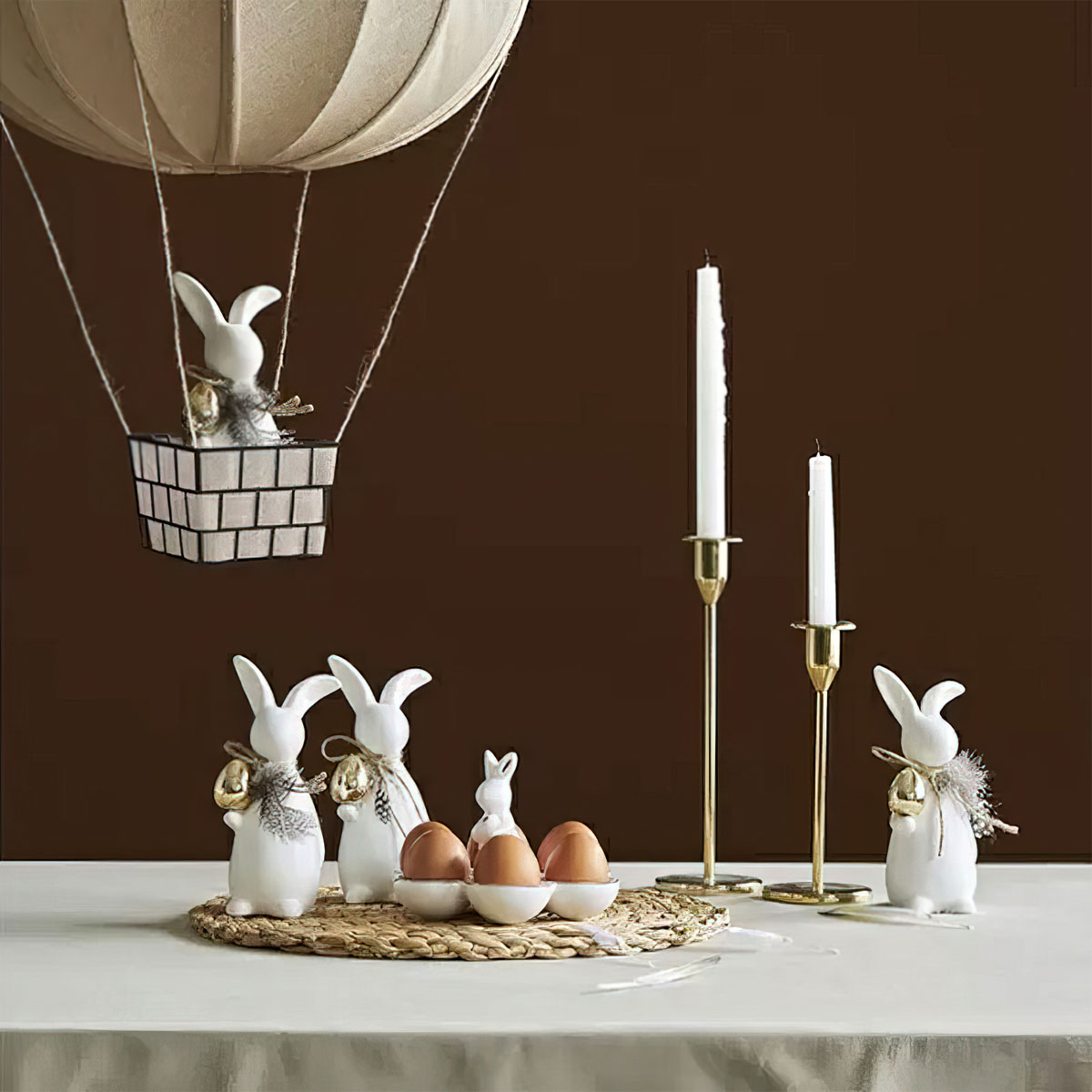 Подставка для яиц Tkano Essential Easter Bunny Tkano TK24-TW_EGH0002, цвет белый - фото 6