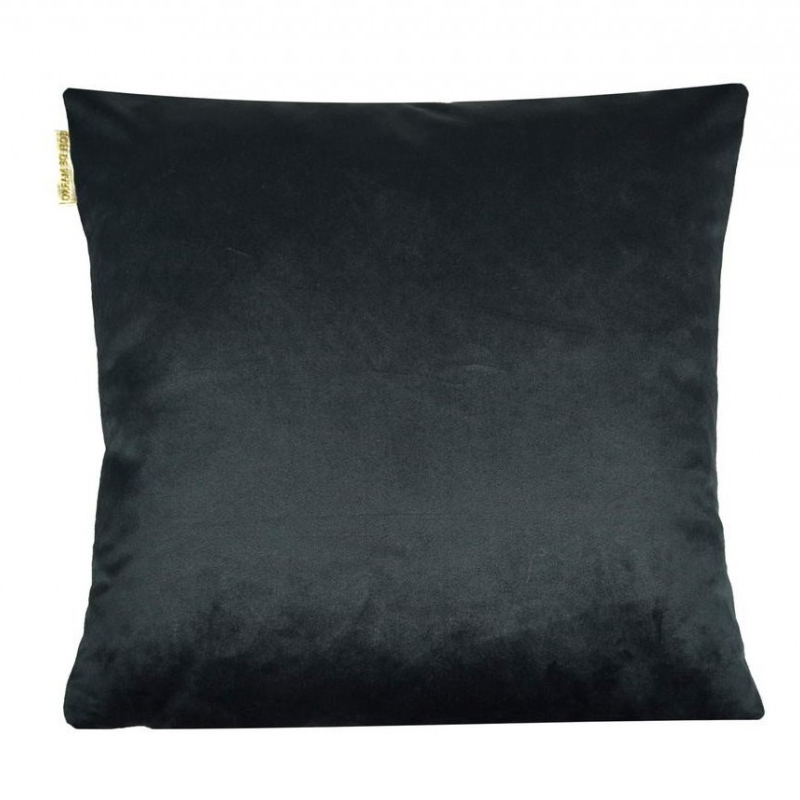 Наволочка декоративная велюровая Sofi de Marko Оникс, цвет черный одеяло sofi de marko b о 155х210