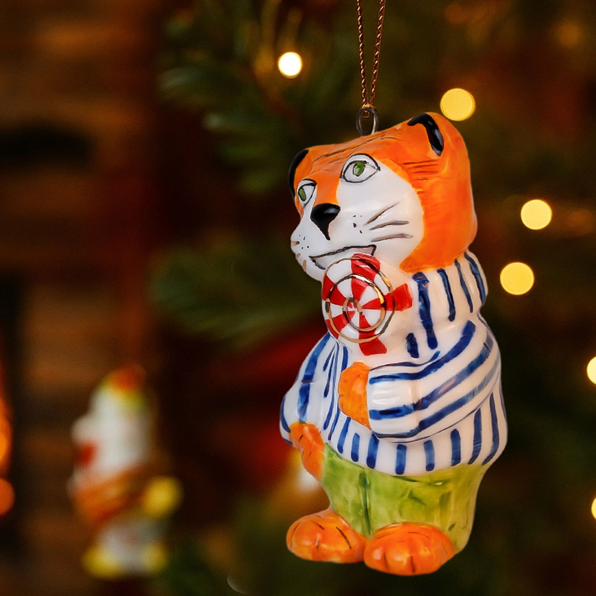 

Елочная игрушка Esprado Символ года Тигр