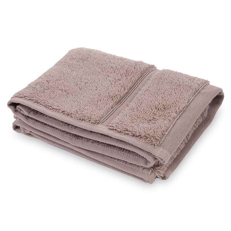 Полотенце махровое Pappel Cirrus/S 30x50, хаки набор подарочный этель полотенце 30х60 см и аксессуары 7 предметов