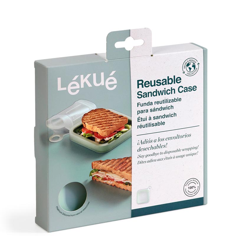 Контейнер для сэндвичей Lekue Lekue 3401700B04U004, цвет голубой - фото 3