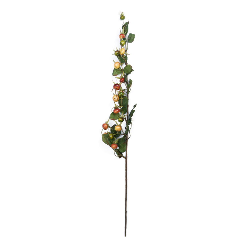 Искусственные цветы Silk-ka Ветка шиповника, 104см Silk-ka 129318 - фото 1
